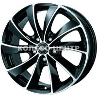 Rial Lugano 8,5x19 5x112 ET32 DIA70,1 (racing black front polished)