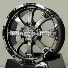 MKW (Mi-tech) MK-46 8x17 6x139,7 ET25 DIA106,1 (silver)