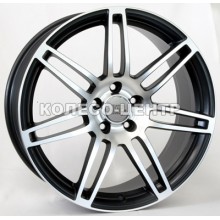 WSP Italy Audi (W557) S8 Cosma Two 8x18 5x112 ET45 DIA57,1 (black polished)