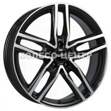 Alutec Ikenu 7,5x17 5x112 ET40 DIA66,6 (diamond black front polished)