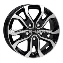 Autec Kiso 7x17 5x108 ET46 DIA65,1 (black polished)