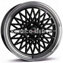 Borbet B 8x17 5x114,3 ET35 DIA72,6 (black rim polished)