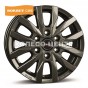 Borbet CW6 6,5x16 6x130 ET62 DIA84,1 (mistral anthracite glossy polished)