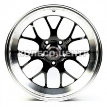 Cast Wheels CW7009 10,5x18 5x120 ET25 DIA72,6 (black machined lip milling)