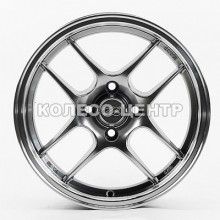 Flow Forming FF005 7x15 4x100 ET36 DIA73,1 (hyper black machined lip)