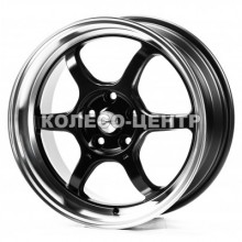 Flow Forming FF6007 8x17 5x112 ET35 DIA66,6 (hyper black machined lip)