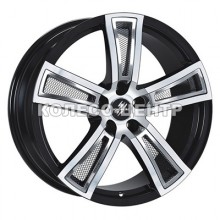 Fondmetal Tech 6 7,5x17 5x108 ET45 DIA65,1 (black polished)