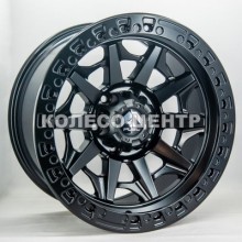 GT OR003 9x18 6x139,7 ET0 DIA106,1 (matt black bronze lip)