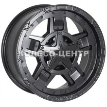 JH AR295 8x17 5x127/139,7 ET15 DIA77,8 (matt black)