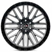 Off Road Wheels OW1895 12x22 6x135/139,7 ET-44 DIA110,1 (matt grey lip matt black)