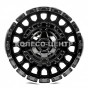 Off Road Wheels OW1908-9 8,5x17 8x180 ET15 DIA124,1 (matt black machined lip)