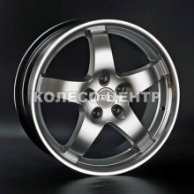 Replica Audi (A01) 10,5x22 5x112 ET19 DIA66,6 (gloss black milling)