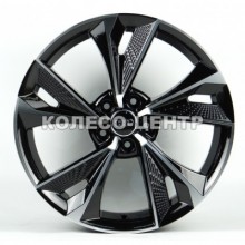 Replica Audi (A5456) 9x20 5x112 ET35 DIA (gloss black machined face)