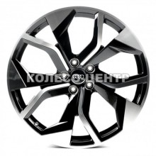 Replica Audi (A5480) 8,5x19 5x112 ET43 DIA57,1 (gloss black machined face)