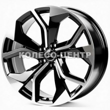Replica Audi (AU148) 10x23 5x112 ET20 DIA66,6 (black machined face)