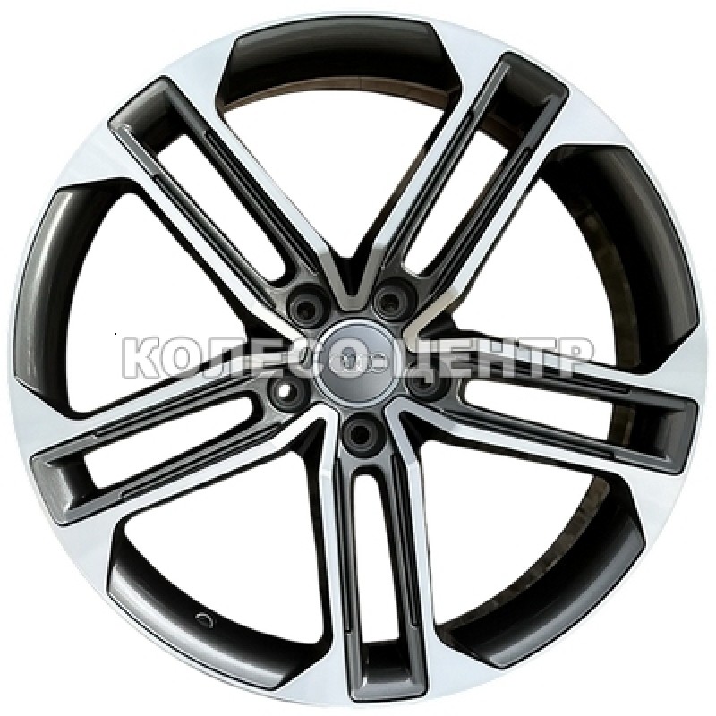 Replica Audi (AU6104) 8,5x19 5x112 ET35 DIA66,6 (gun metal machined face)