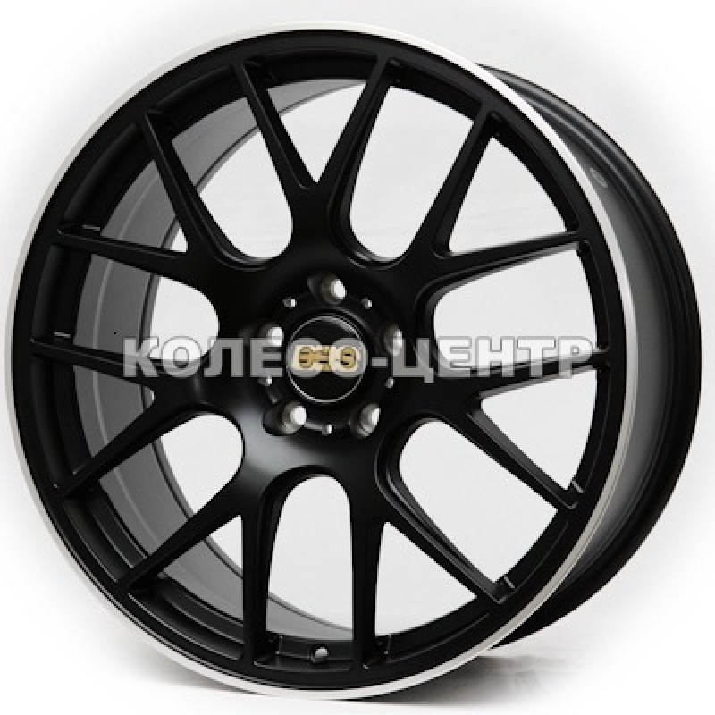 Replica BBS (DX06) 8,5x19 5x114,3 ET35 DIA73,1 (matt black machined lip)