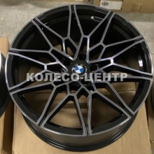 Replica BMW (B0293) 8,5x19 5x120 ET35 DIA72,6 (gloss black polished face dark tinted)