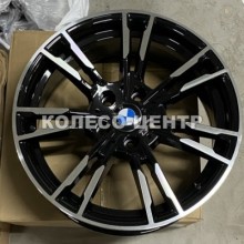 Replica BMW (B1356) 8,5x19 5x120 ET30 DIA72,6 (black machined face)
