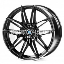 Replica BMW (B19492) 8x19 5x112 ET27 DIA66,6 (satin black lip polished)