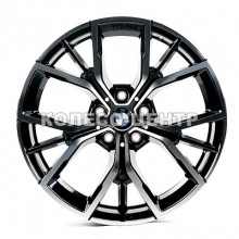 Replica BMW (B3010) 8x17 5x120 ET25 DIA72,6 (black machined face)