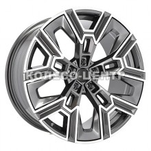 Replica BMW (B3446) 10x20 5x112 ET46 DIA66,6 (gun metal machined face)