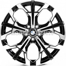 Replica BMW (B3457) 8,5x19 5x112 ET40 DIA66,6 (black machined face)