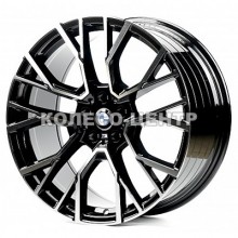 Replica BMW (B506) 10,5x20 5x112 ET40 DIA66,6 (gloss black machined face)