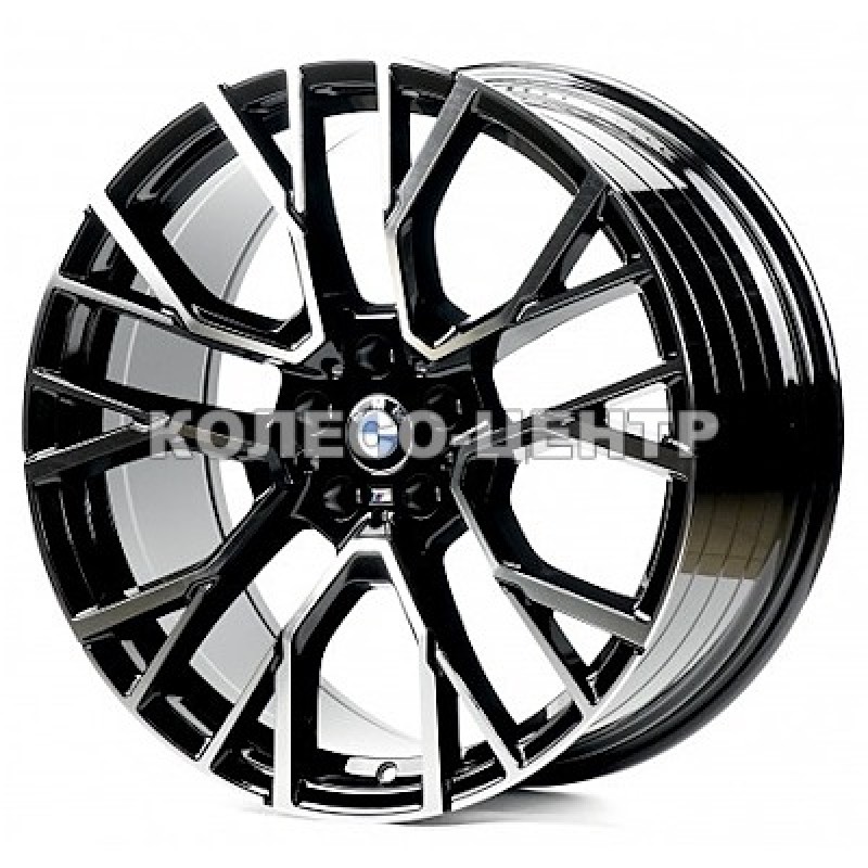 Replica BMW (B506) 9x20 5x112 ET35 DIA66,6 (gloss black machined face)