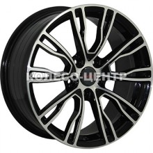Replica BMW (B533) 8,5x17 5x120 ET35 DIA74,1 (silver lip polished)