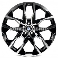 Replica BMW (B5592) 9,5x21 5x112 ET37 DIA66,6 (black machined face)