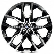 Replica BMW (B5592) 8,5x20 5x112 ET35 DIA66,6 (gloss black machined face)