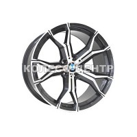 Replica BMW (B999) 9,5x21 5x112 ET37 DIA66,6 (gloss black)