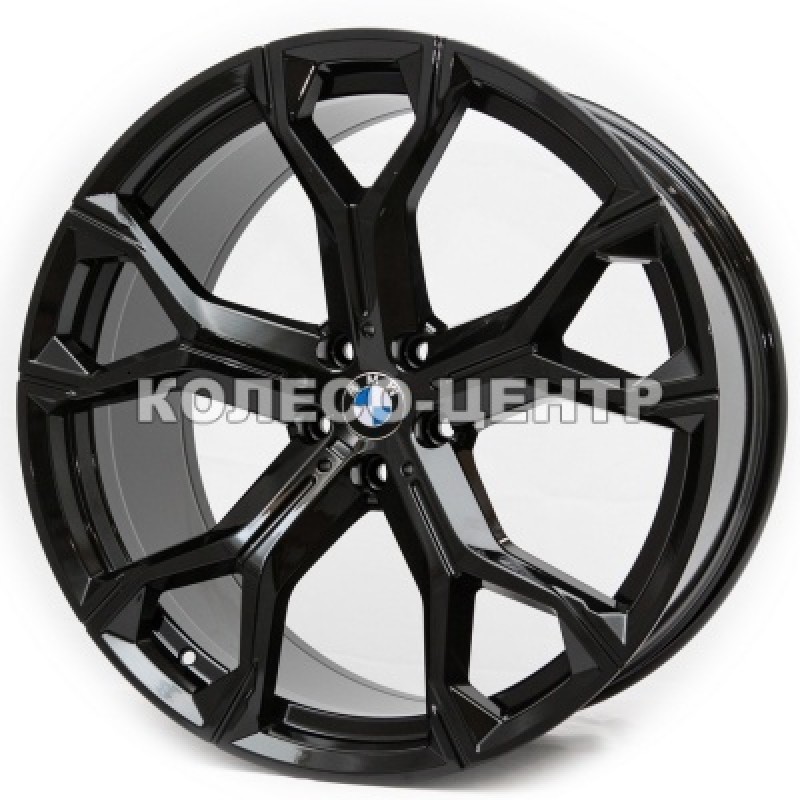 Replica BMW (RCN227) 10,5x21 5x112 ET43 DIA66,6 (gloss black)