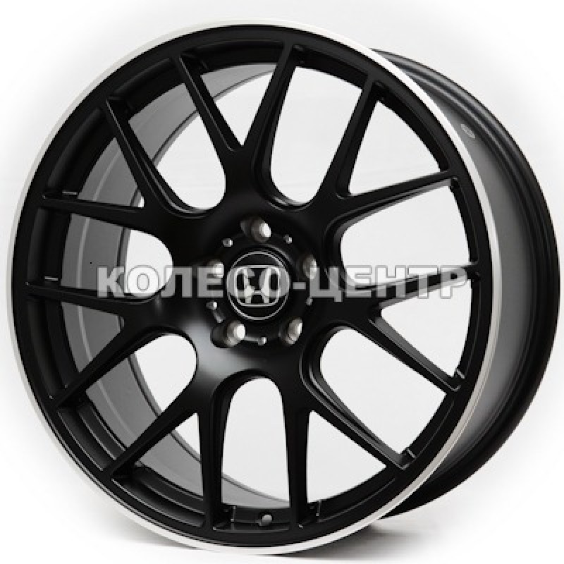Replica Honda (DX06) 8,5x19 5x114,3 ET35 DIA73,1 (matt black machined lip)