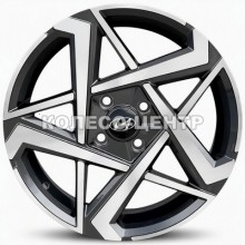 Replica Hyundai (HND3534) 7x17 4x100 ET54 DIA54,1 (grey machined)