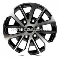 Replica Hyundai (HND6128) 6,5x17 6x139,7 ET46 DIA92,5 (gun metal machined face)