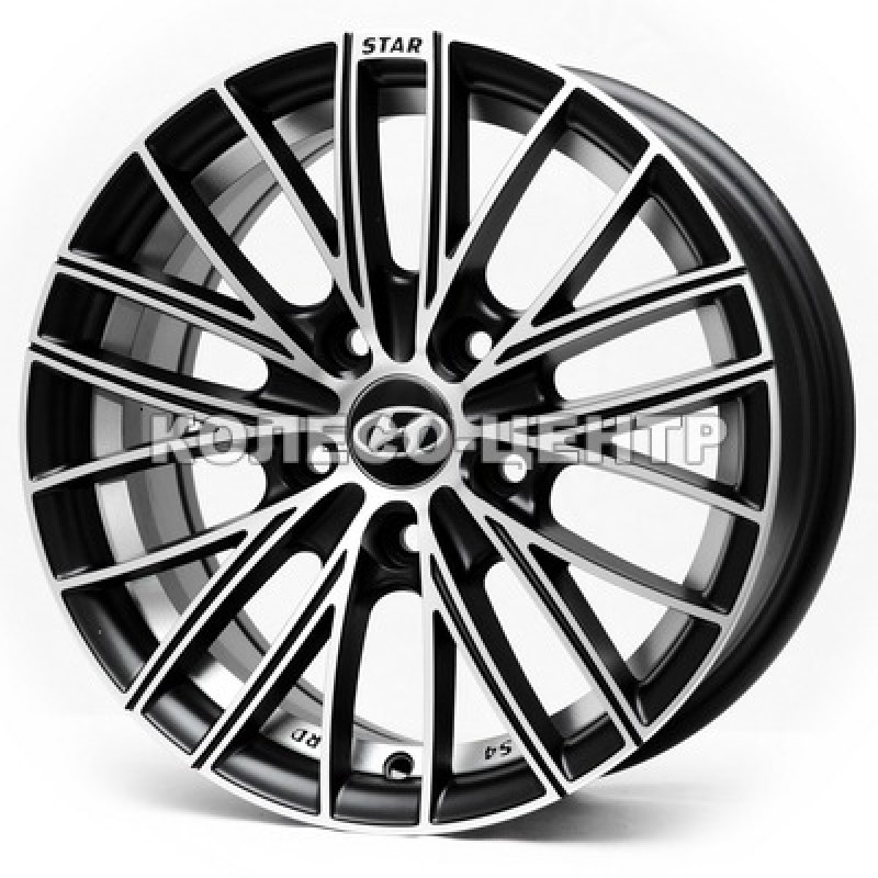Replica Hyundai (RD-S4) 6,5x15 5x114,3 ET35 DIA73,1 (matt black polished undercut)