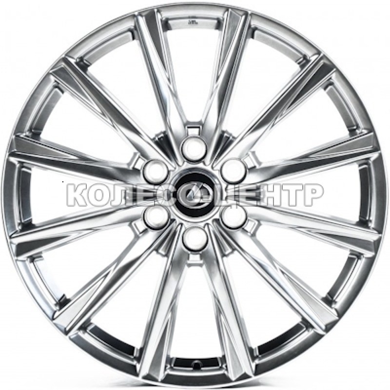 Replica Lexus (LX3449) 8x22 6x139,7 ET55 DIA95,1 (hyper black)