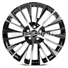 Replica Lexus (LX952) 8x20 5x114,3 ET30 DIA60,1 (black machined face)