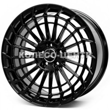 Replica Mercedes (299) 9,5x22 5x112 ET45 DIA66,6 (gloss black)