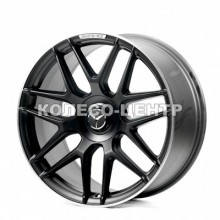 Replica Mercedes (MR1016) 8,5x20 5x112 ET39 DIA66,6 (matt black lip polished)