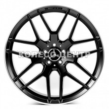 Replica Mercedes (MR1669) 11x21 5x112 ET38 DIA66,6 (satin black lip polished)