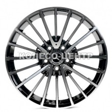 Replica Mercedes (MR3064) 9x18 5x112 ET42 DIA66,6 (black machined)