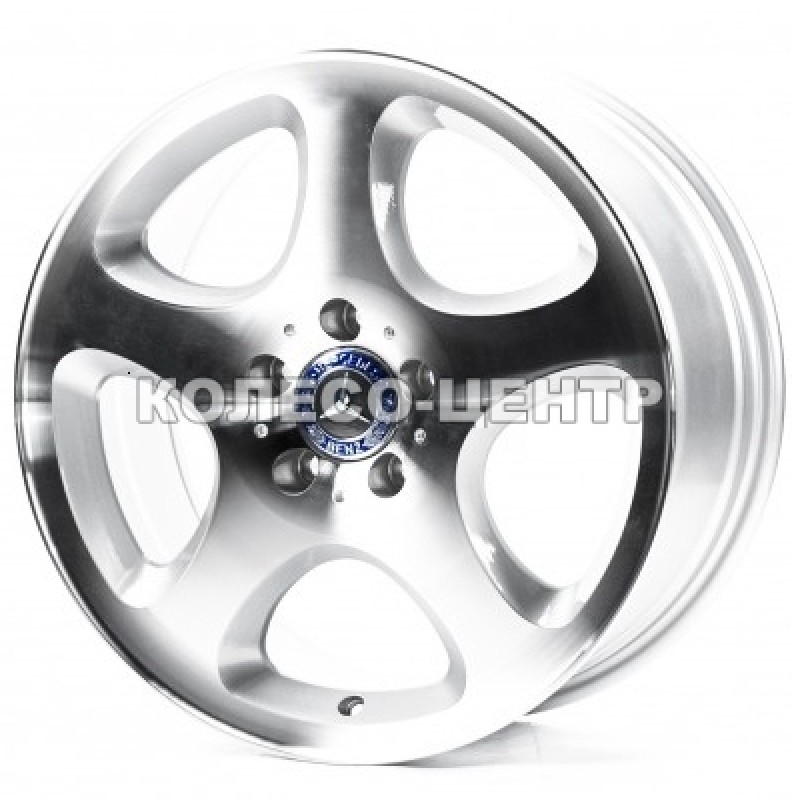 Replica Mercedes (MR331) 8x17 5x112 ET37 DIA66,6 (silver machined face)