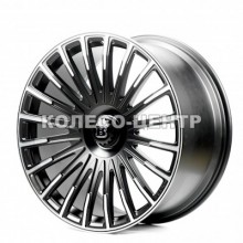 Replica Mercedes (MR5211) 11x23 5x130 ET25 DIA84,1 (satin black machined face)
