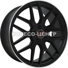 Replica Mercedes (MR524) 8,5x20 5x112 ET38,5 DIA66,6 (satin black machined face)