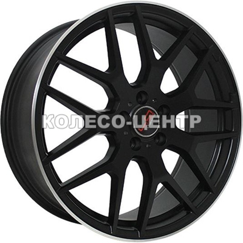 Replica Mercedes (MR524) 8,5x20 5x112 ET38,5 DIA66,6 (satin black machined face)