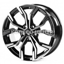 Replica Renault (RN17367) 7x17 5x114,3 ET45 DIA66,1 (gloss black machined face)