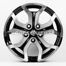 Replica Renault (RN896) 6,5x16 5x114,3 ET50 DIA66,1 (gloss black machined face)